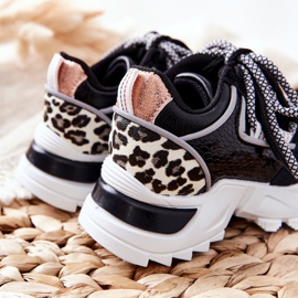 FR1 Dětské sportovní boty Tenisky Black Rommie černá vícebarevný 1