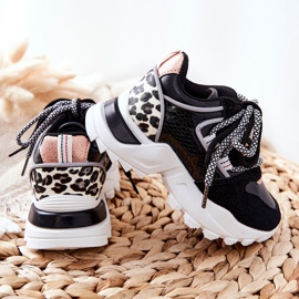 FR1 Dětské sportovní boty Tenisky Black Rommie černá vícebarevný 2