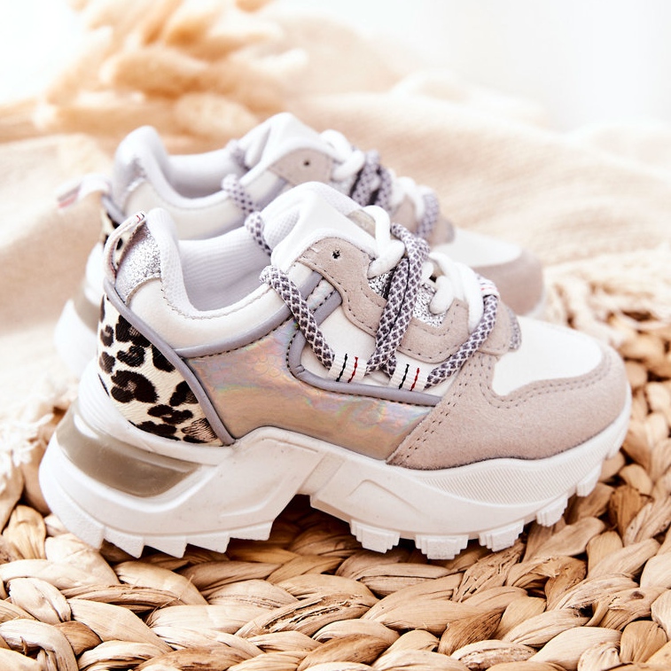 FR1 Dětské sportovní boty Tenisky White Rommie bílý vícebarevný 2