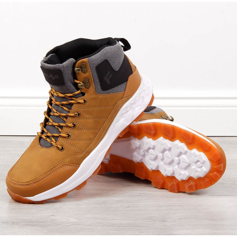 Velbloudí turistické boty Filippo M PAW295B hnědý 1