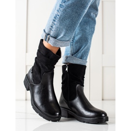 W. Potocki Ležérní pracovní boty Potocki černý 1