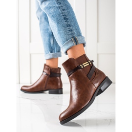 W. Potocki Elegantní hnědé boty Potocki hnědý 2