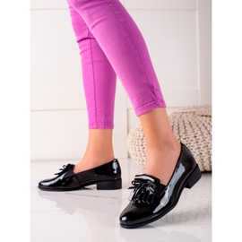 Filippo Kožené Brogues S Mašlí černá 3