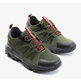 Zelená pánská treková obuv Gisberto Big Star 1