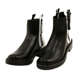 Dámské černé a bílé boty Lee Cooper LCJ-21-47-0650LA černý 3