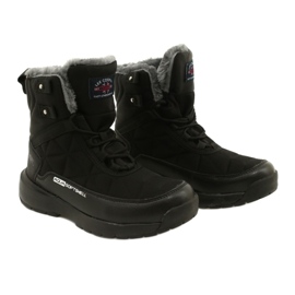 Dámské sněhové boty na softshell Lee Cooper LCJ-21-17-0590L Black Black černý 4