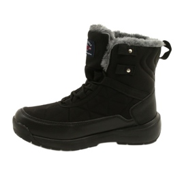 Dámské sněhové boty na softshell Lee Cooper LCJ-21-17-0590L Black Black černý 2