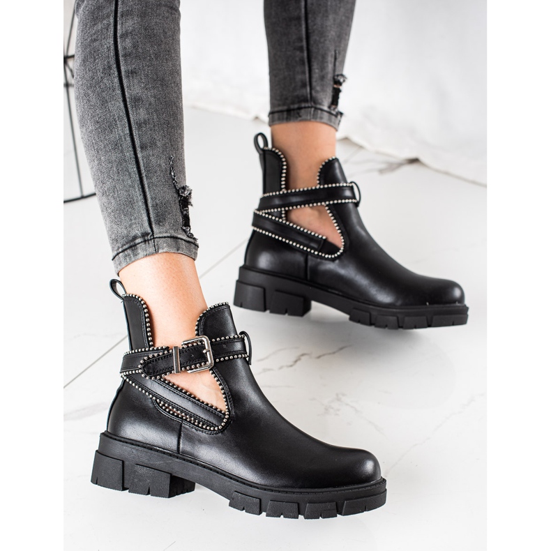 Bestelle Nazouvací módní dělnice černá 2