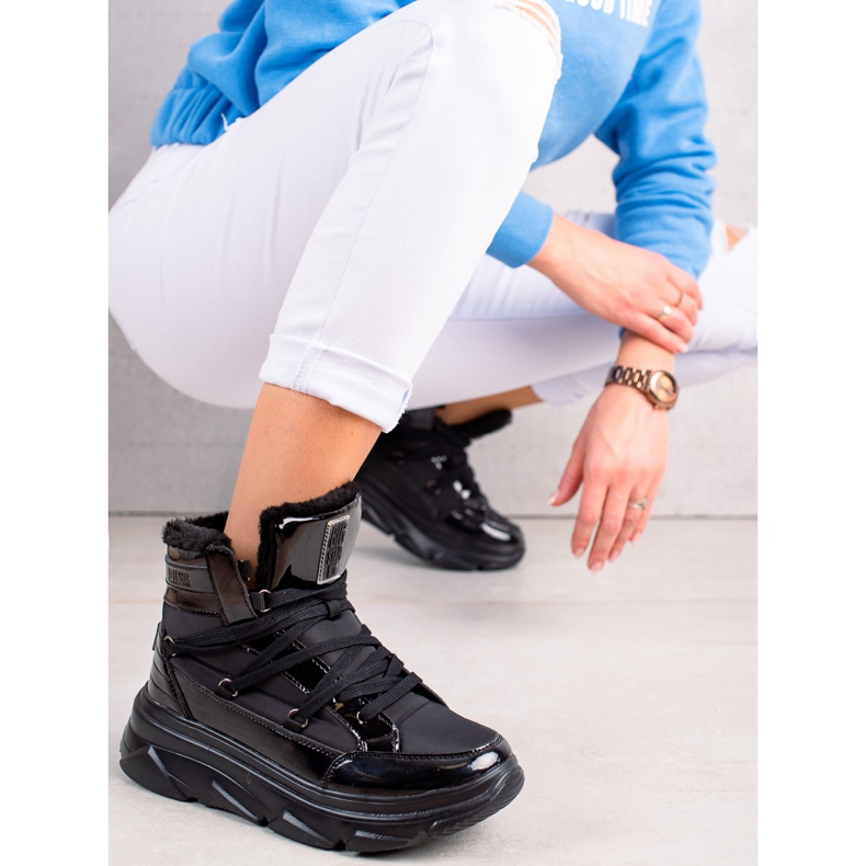 Dámské sněhové boty Big Star II274311 černá 2