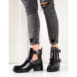 Bestelle Pracovníci s ozdobou spony černý 2