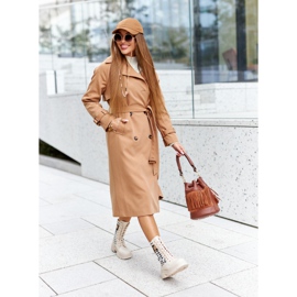 Milostný příběh dělníků z béžové elastické látky béžový černá 1