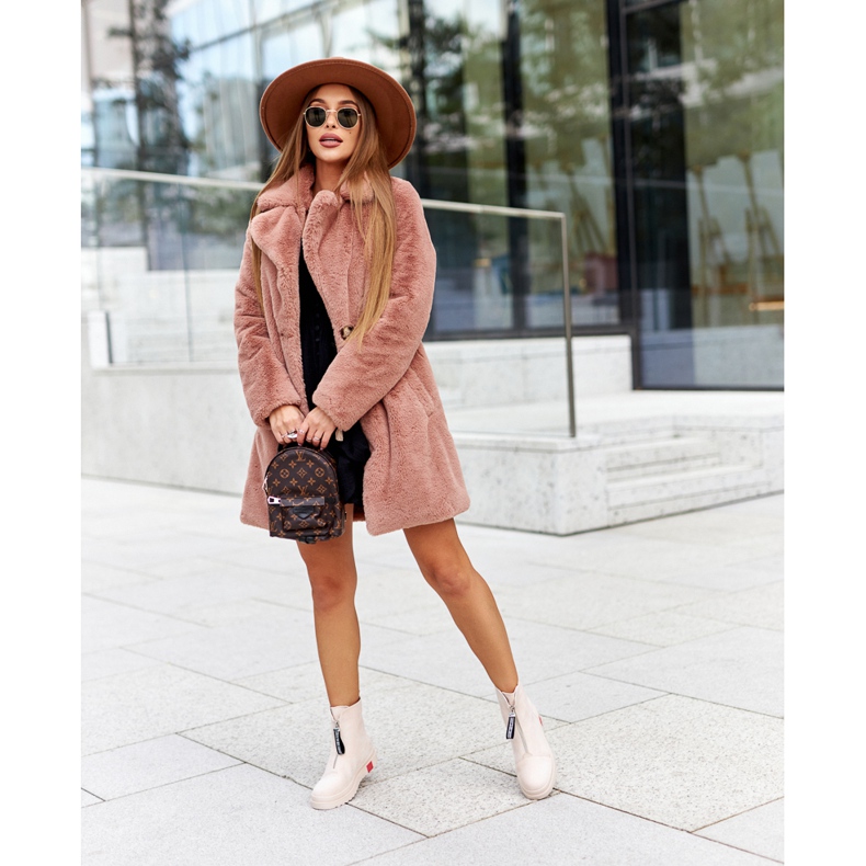 PS1 Dámské boty na platformě béžové Charlee béžový 1