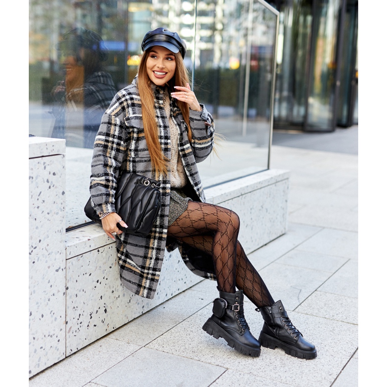 Boty Pracovníci S Ledvinou Olenisse černá 2