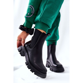 Black Hallam Black Jodhpur Boots černý 1