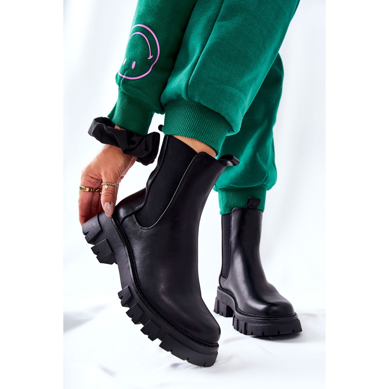 Black Hallam Black Jodhpur Boots černá 1