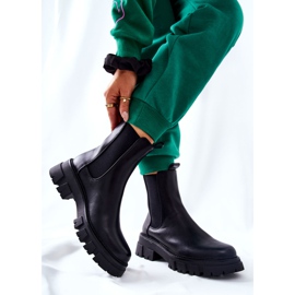 Black Hallam Black Jodhpur Boots černá 2