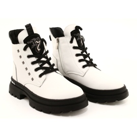 Bílé zateplené boty Filippo DBT3063 / 21 WH bílý 6