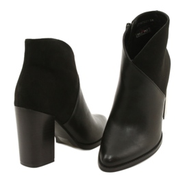 Boty na sloupku Černý Filippo DBT1575 / 21 BK 5