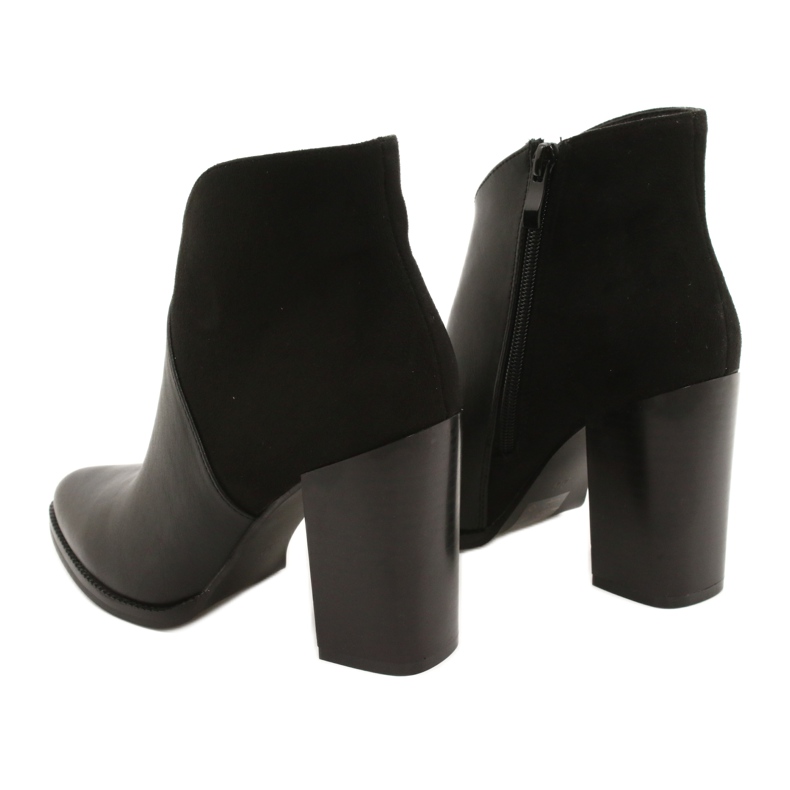 Boty na sloupku Černý Filippo DBT1575 / 21 BK 3