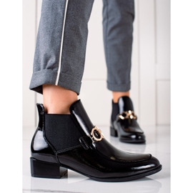 W. Potocki Potocki boty černá zlatý 1