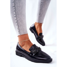 PG1 Boty S ozdobným černým proužkem Valisso černá 1