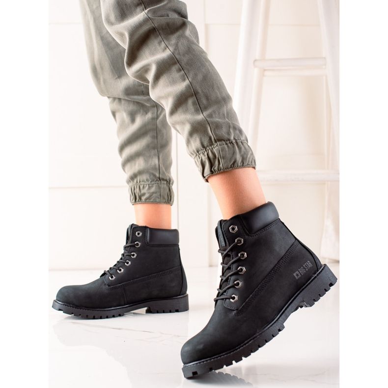 Dámské turistické boty Big Star II274446 černá 1