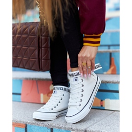 Vysoce izolované tenisky Big Star GG274027 White bílý 2 Vysoce izolované tenisky Big Star GG274027 White bílý 2