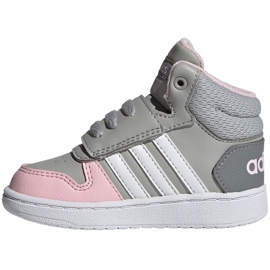 Boty Adidas Hoops Mid 2.0 I Jr GZ7779 bílý 2