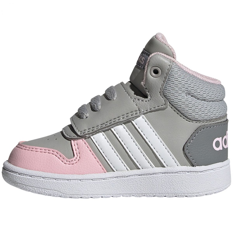 Boty Adidas Hoops Mid 2.0 I Jr GZ7779 bílý 2