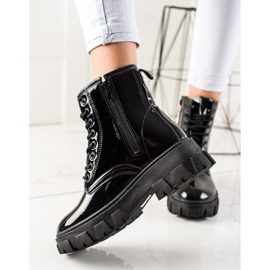 Sergio Todzi Black Trappers Na Platformě černý 1