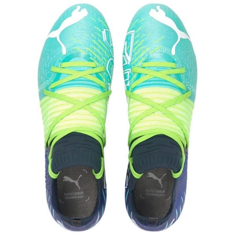 Kopačky Puma Futura Z 1.2 Fg Ag M 106476 03 tmavě modrá, vícebarevná zelená 1