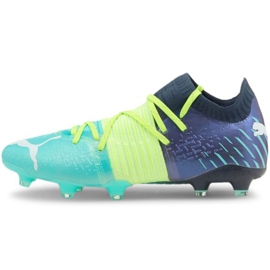 Kopačky Puma Futura Z 1.2 Fg Ag M 106476 03 námořnická modrá, vícebarevná zelený 2