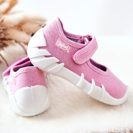 BEFADO S.A. Inblu lesklé pantofle 109P223 růžové růžový 1