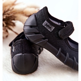 BEFADO S.A. Pantofle Inblu Shiny 109P227 Black Ballerina černý 2
