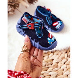 BEFADO S.A. Pantofle Inblu míchačka na beton 110P385 Navy Shoes námořnická modrá 2