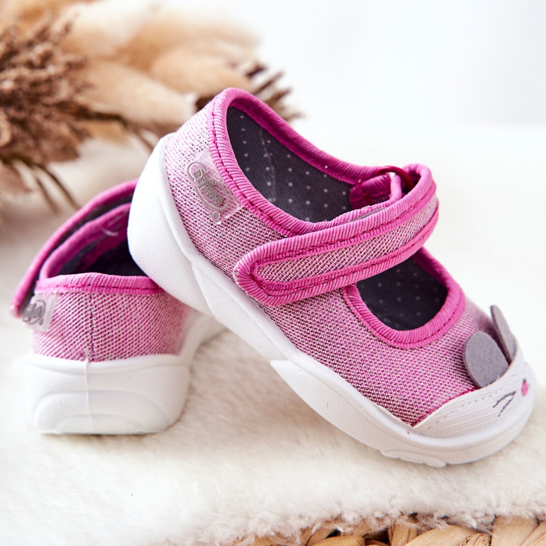 BEFADO S.A. Pantofle Inblu Rabbit 209P034 Růžové růžový 2