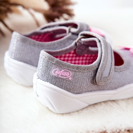 BEFADO S.A. Pantofle Inblu Rabbit 209P033 Šedé 1