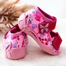 BEFADO S.A. Inblu sandály se suchým zipem 342P021 růžové růžový 1