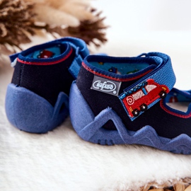 BEFADO S.A. Sandály Inblu Se suchým zipem 350P014 Navy Blue námořnická modrá 2