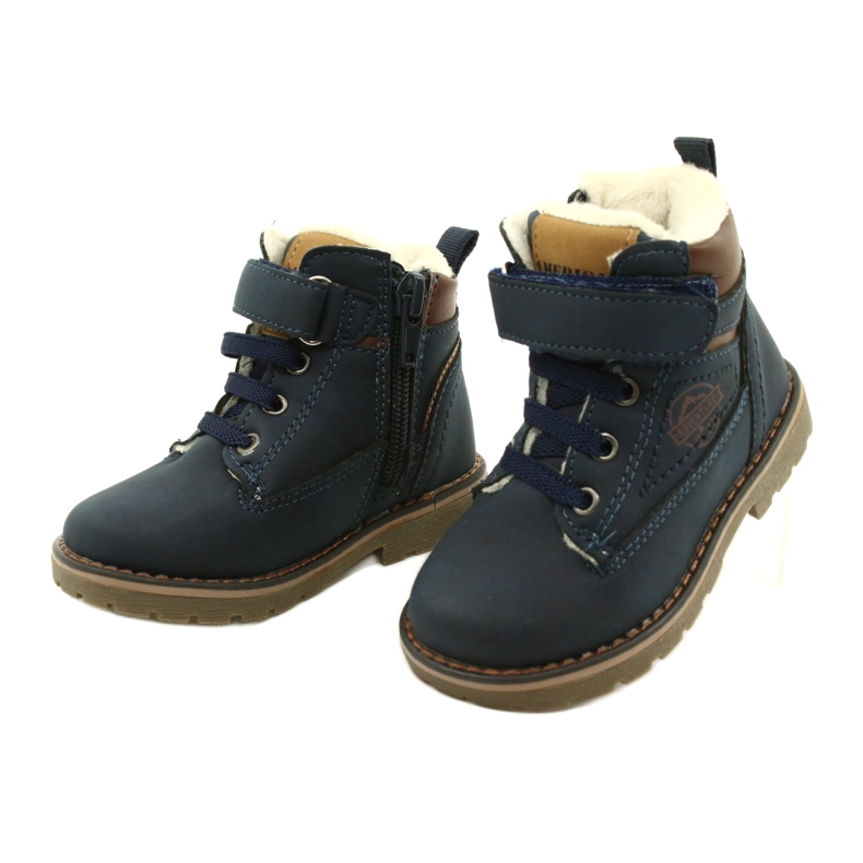 Velcro Workers American Club GC28 / 21 Granát modrý 3