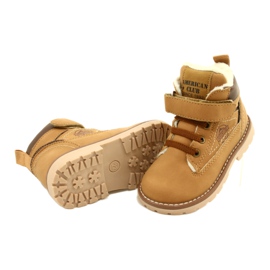 Velcro Workers American Club GC28 / 21 Camel béžový žluť 4