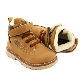 Velcro Workers American Club GC28 / 21 Camel béžový žluť 6