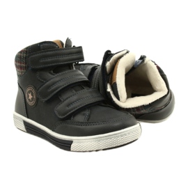 American Club Vysoké sportovní boty s kožešinou American GC19 / 21 Navy Blue modrý 6