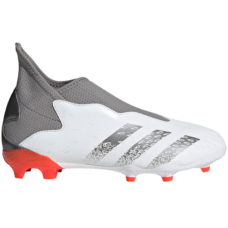 Kopačky Adidas Predator Freak.3 Ll Fg Jr FY6297 vícebarevný bílý 1