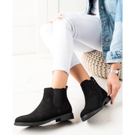 J. Star Klasické kozačky černá 1