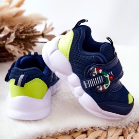 BEFADO S.A. Dětská sportovní obuv na suchý zip Befado 516P094 námořnická modř námořnická modrá 2