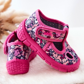 BEFADO S.A. Pantofle Befado Unicorns 533P018 Růžové růžový 1