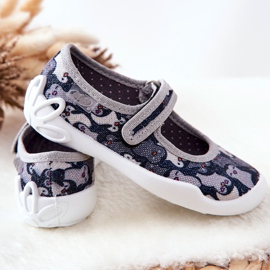 BEFADO S.A. Pantofle baleríny Befado Penguins 114X463 Black černá 1