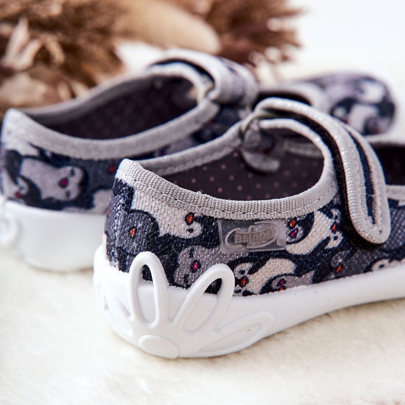 BEFADO S.A. Pantofle baleríny Befado Penguins 114X463 Black černá 2