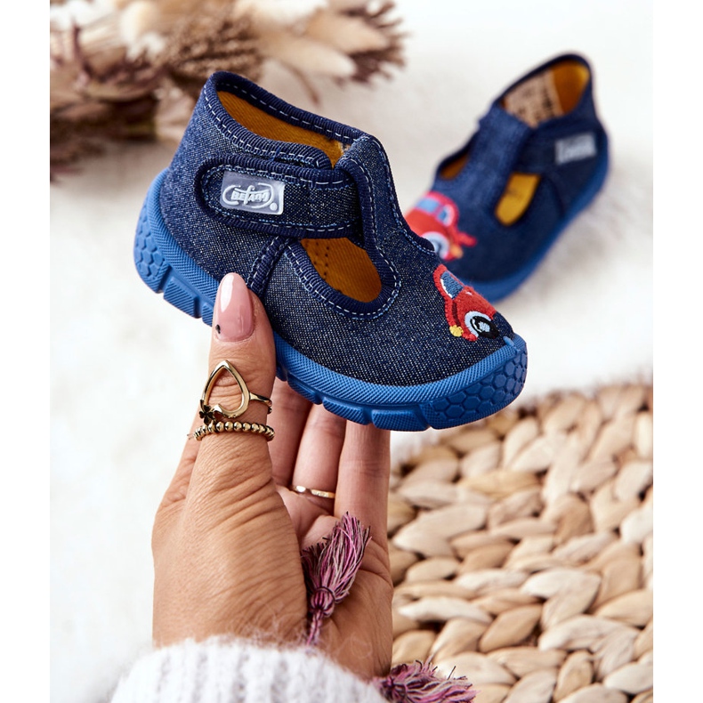 BEFADO S.A. Pantofle Befado Car 531P099 Námořnicky modré boty námořnická modrá 2